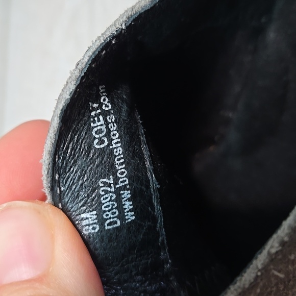 Born Women's Ankle Boots Shoes Leather Sz 8M - Picture 12 of 12